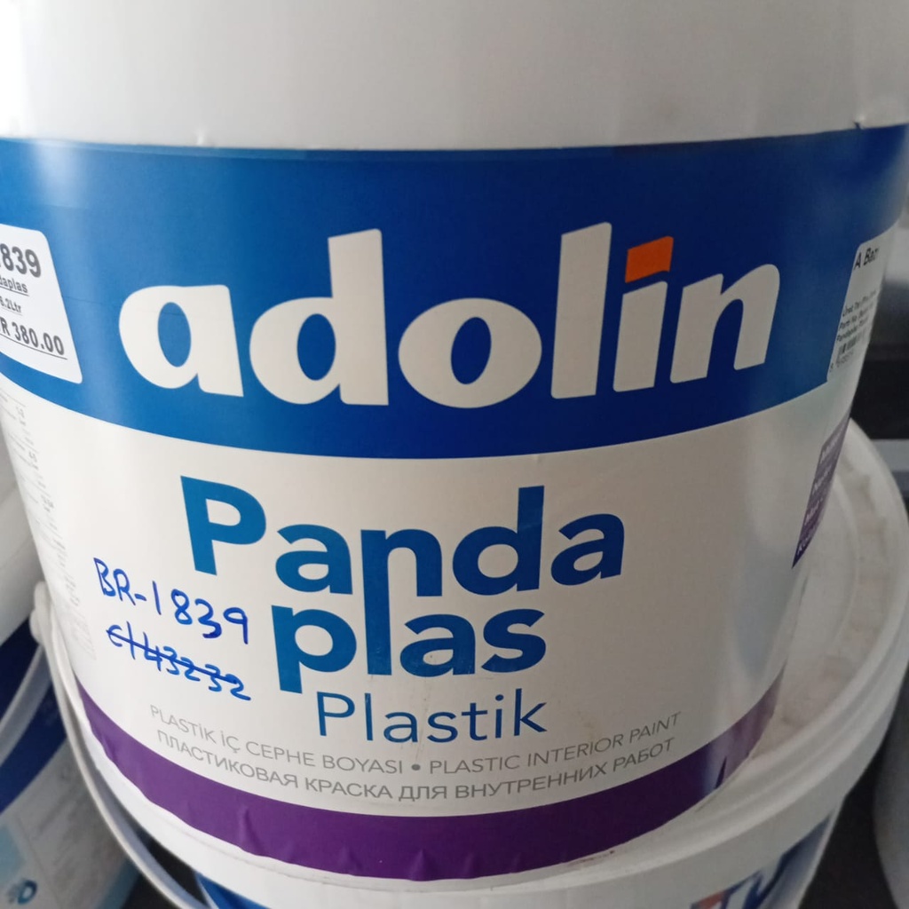 Adolin Emulsion Wall Paint, Pandaplas, 6.2Ltr
