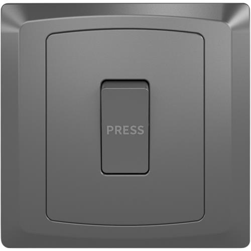 Switch FC301Q - 1 Gang 1 Way, Gray - 10AFC301