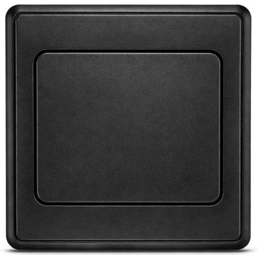 Blank Plate FC401BK - 1 Gang, Black - Elite Elegance