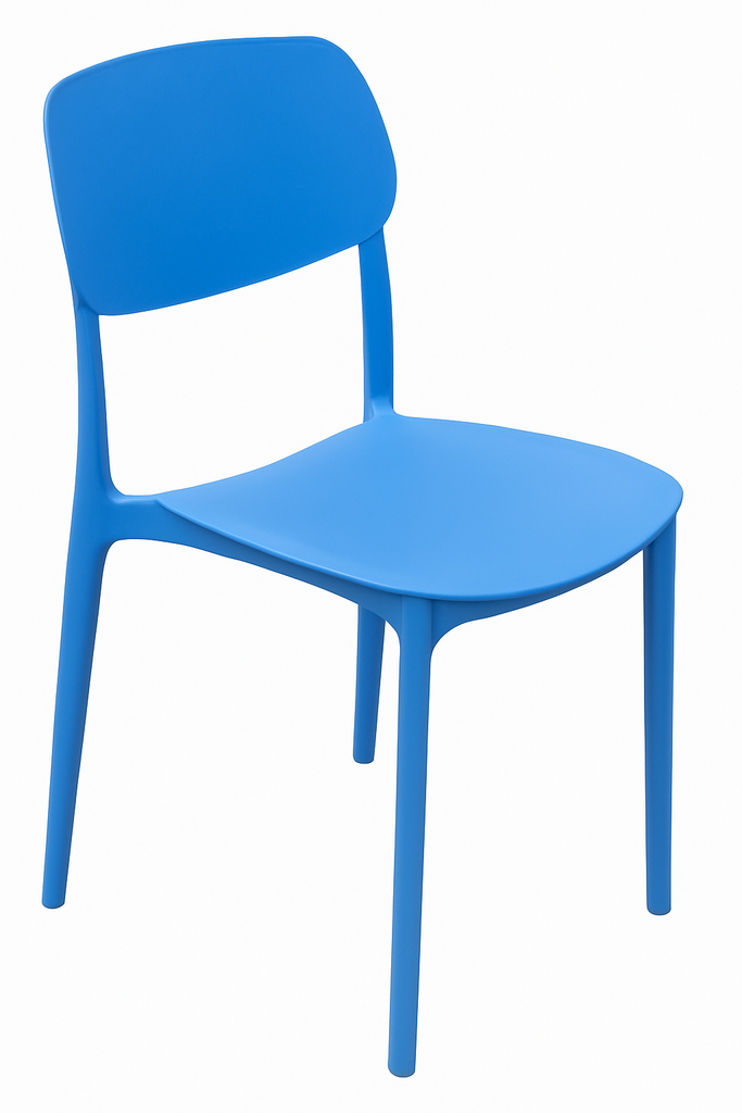 Plastic Chair (C109) Blue 284C - 38*39*78cm PP