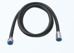 Shower Hose 1.5M PVC Black