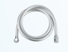 Shower Hose 1.5M PVC Silver