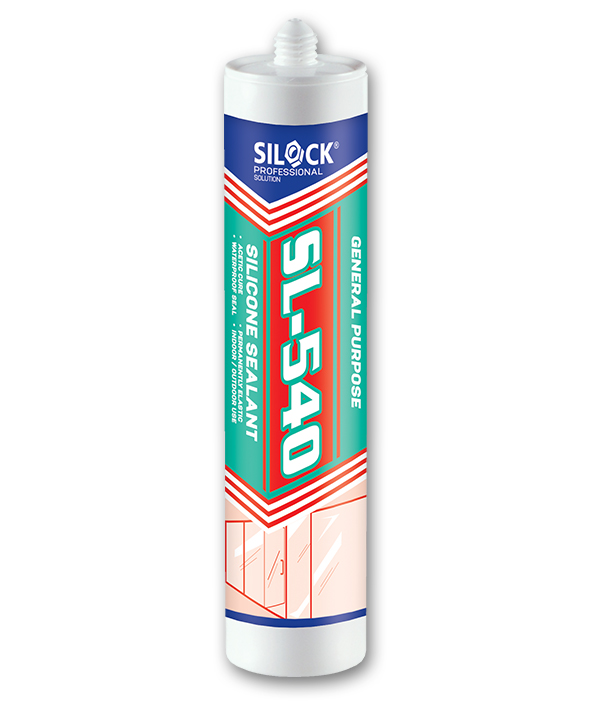 Silicon Sealant, SL-540, White (For General Glazing) 270G