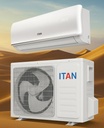 ITAN Split Air Conditioner - 18000 BTU, 220V/50Hz (R32) - Silver Color