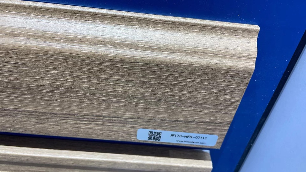 Pvc Skirting Board JF173-HFK-07111, 80*15.1mm - INTCO