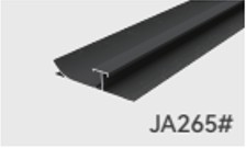 Aluminum Wall Panel Trims 2.9MX5MM AL272, Lamp Tape Skirting Board W/ Lamp Shade - INTCO
