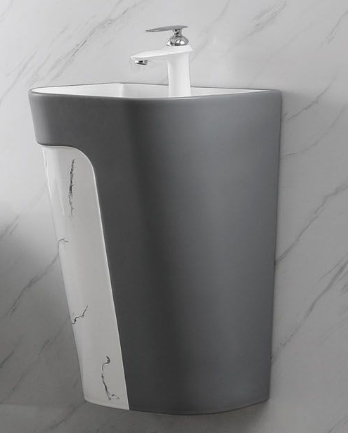 Wall-Hung Basin P130MG, 410x340x620 Brand: Gafeel