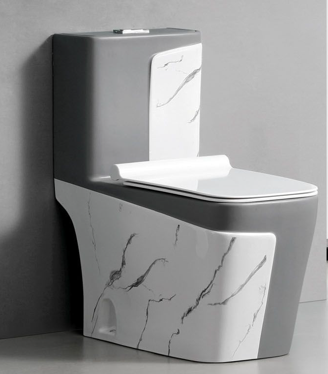 Toilet Seat With FU Cover T2130MG 680x360x780, S-trap 250mm Brand: Gafeel