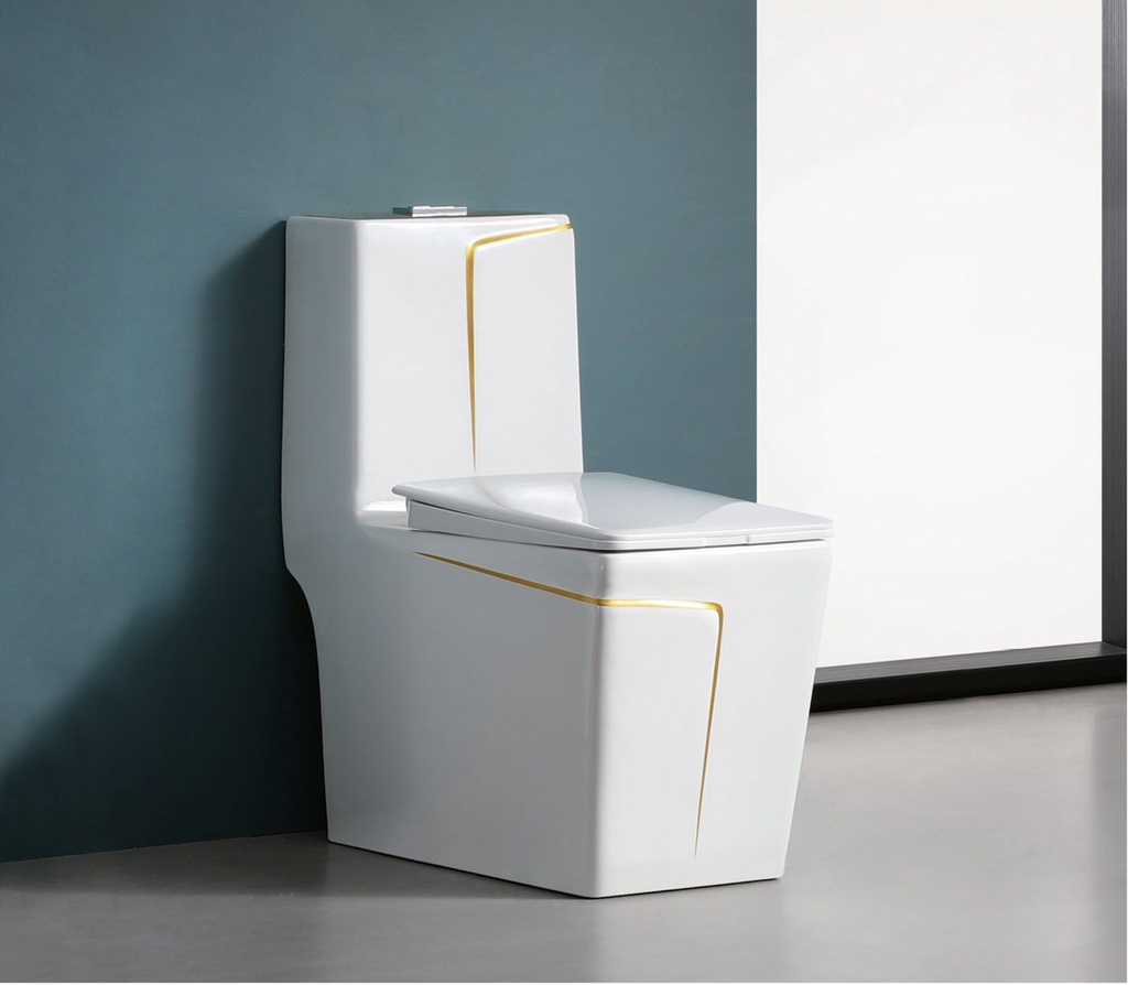 Toilet Seat With PP Cover T2078WG 680x360x780, S-trap 250mm Brand: Gafeel