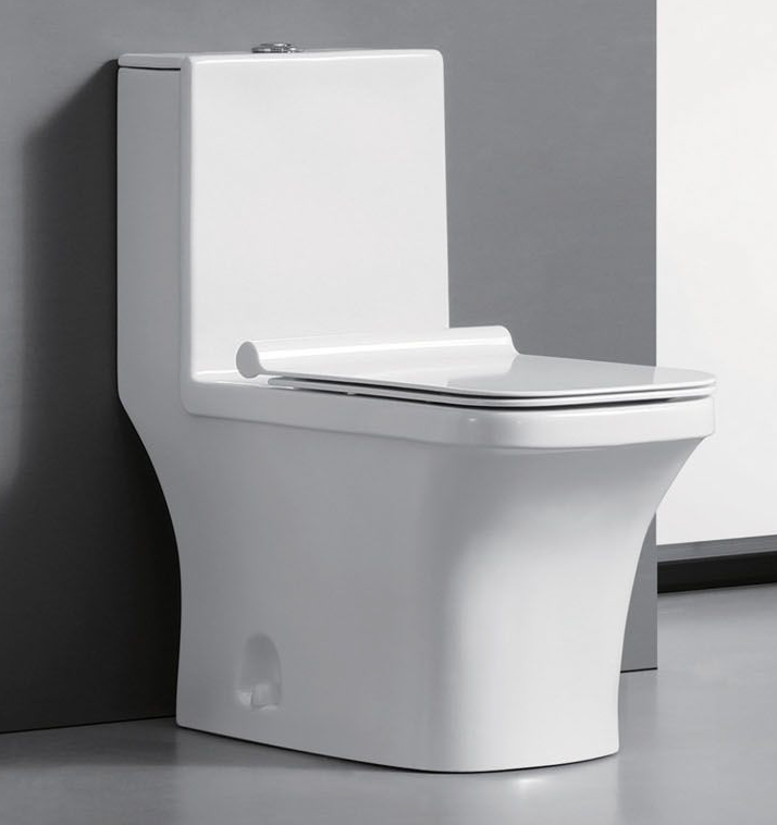 Toilet Seat With UF Cover T2071 680x350x740, S-trap 250mm Brand: Gafeel