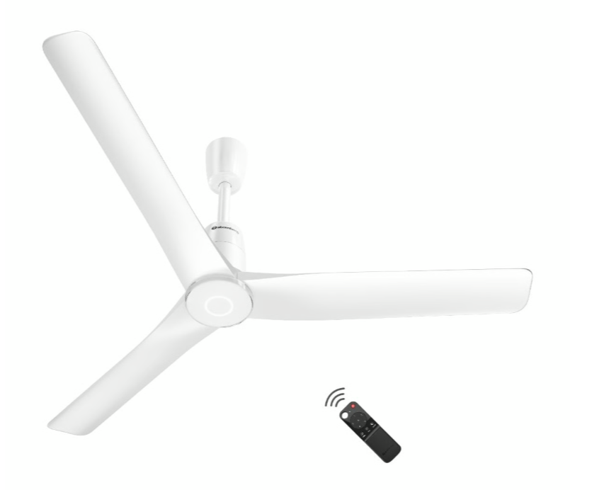 Aris Contour Ceiling Fan Sweep Size:900MM Marble White, FG0925 Brand: Atomberg