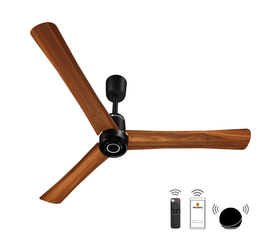 Renesa Elite Smart Ceiling Fan 1.2M Gldn Oakwood, FG0702 Brand: Atomberg