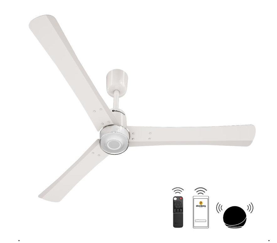 Renesa Elite Smart Ceiling Fan 1.2M Pearl White, GF0607 Brand: Atomberg