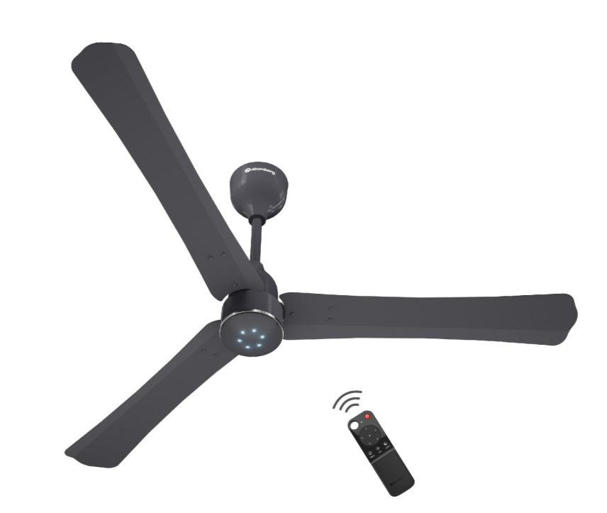 Renesa Halo Smart Ceiling Fan Sweep Size:1200MM Pebble Grey, FG0760 Brand: Atomberg