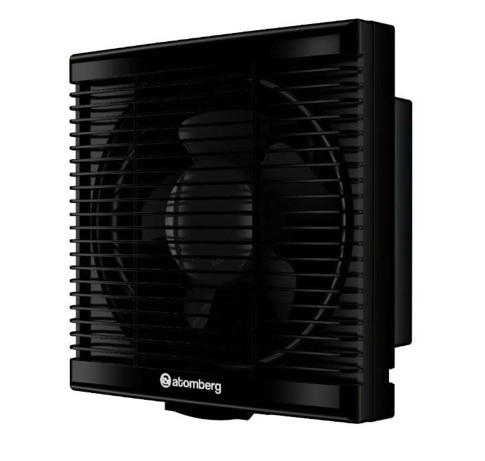 Efficio Exhaust Fan 0.2M Gloss Balck, FG0495 Brand: Atomberg