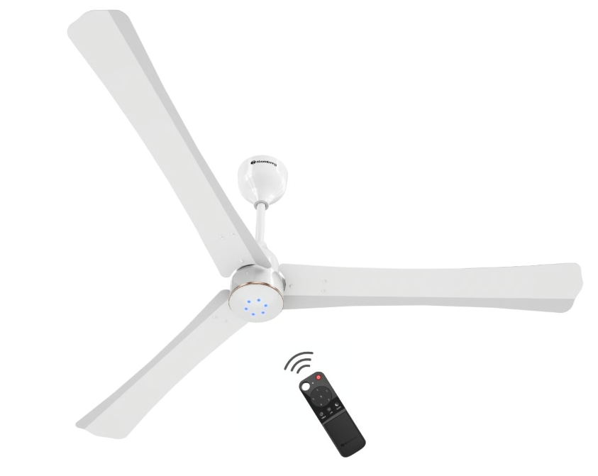 Renesa Halo Ceiling Fan 1.4M Gloss Wht-Gold, GF0840 Brand: Atomberg