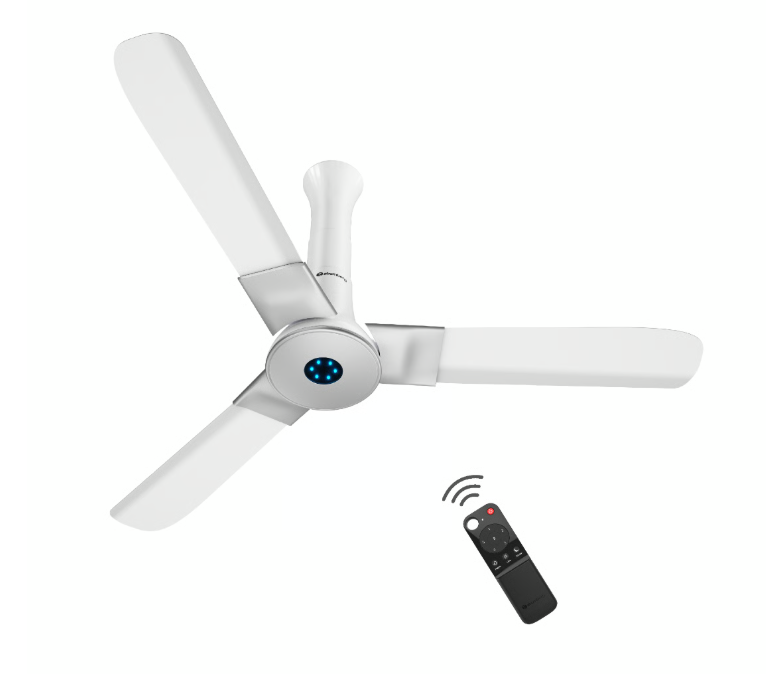 Studio + Ceiling Fan Sweep Size:1200MM Marble Wht, FG0375 Brand: Atomberg