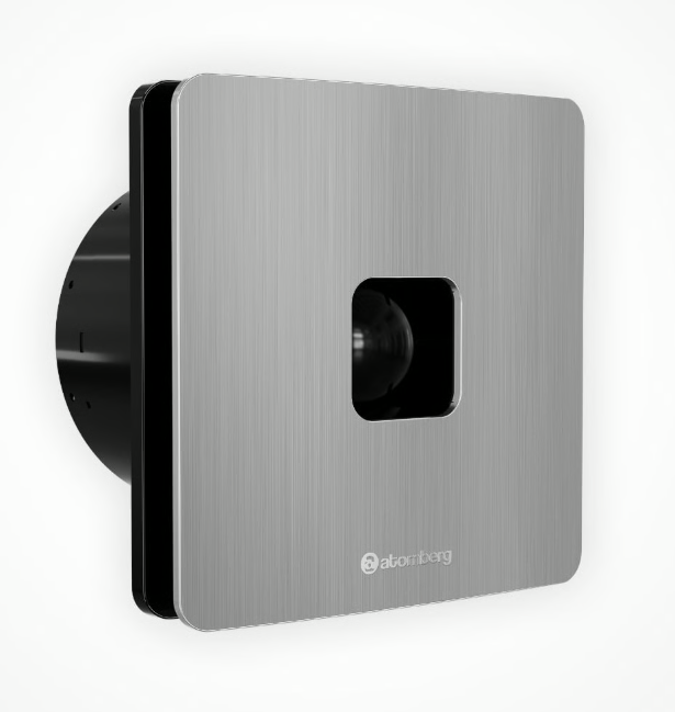 Studio Exhaust Fan Sweep Size:150MM Gloss Steel, FG0512 Brand: Atomberg