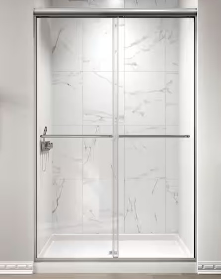 Shower Sliding Glass Door- BD8404 1200*1900mm, Glossy