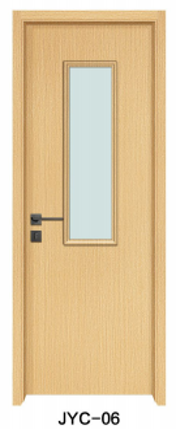 WPC Door - Silver Walnut, Door Size: 800*2100*45, Frame Size: 140*2200 ( CODE: 6)