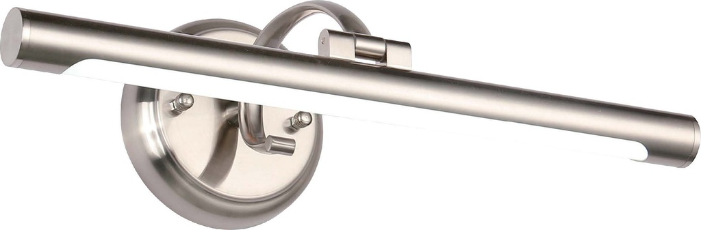 Mirror Light JC-02 Silver 505*140*240mm, 12W/6000K Iron+Al+PC material