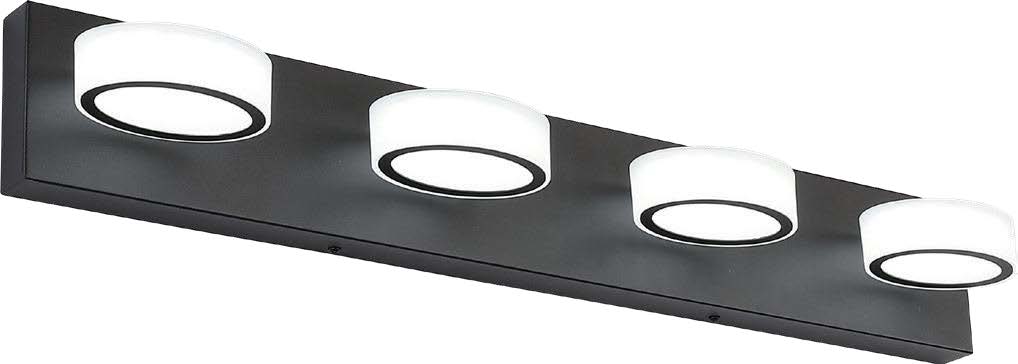 Mirror Light 9550 Black 540*110*120mm, 3T- 15W/6000K, Iron+Acrylic Material