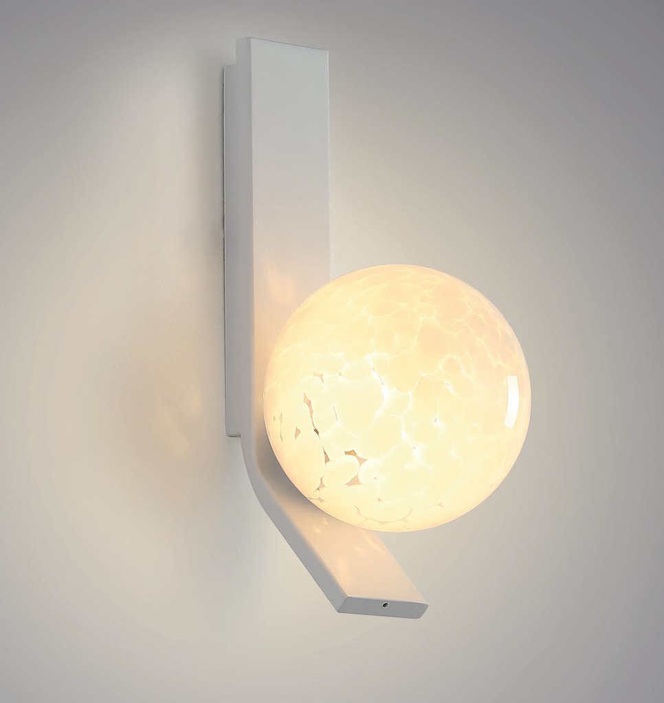 Wall Led Light BL3028, 260*120*145mm 6000k, Iron+Glass Material