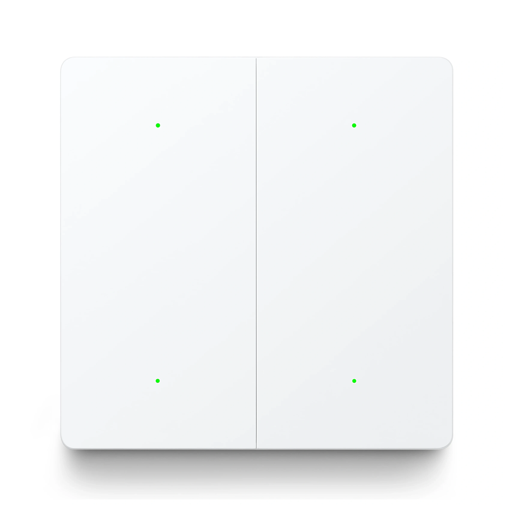 Smart Wifi Light Switch S114W - 4 Gang , White - Elite Elegance