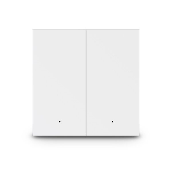 EliteElegance-Smart Wifi Light Switch S112W - 2 Gang , White 
