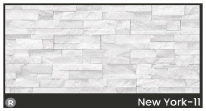 Range - Ceramic Glazed Wall Tiles, New York-11, 30X60CM, Hard Matt Finnish