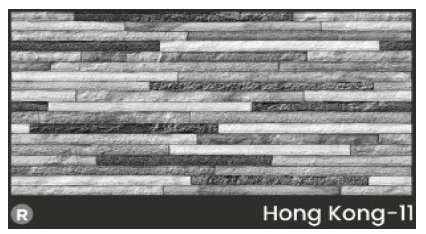 Range - Ceramic Glazed Wall Tiles, HongKong-11, 30X60CM, Hard Matt Finnish