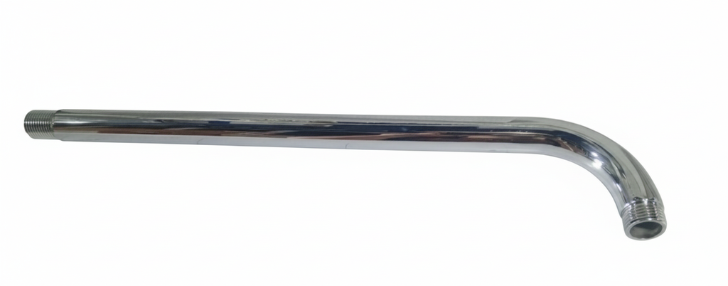 AR-003C#, shower arm, chrome, 40cm，G1/2Copper tube+stainless steel cup