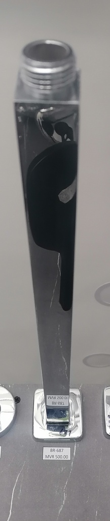 AR-005C#, shower arm, chrome,
40cm，G1/2Copper tube+stainless steel cup