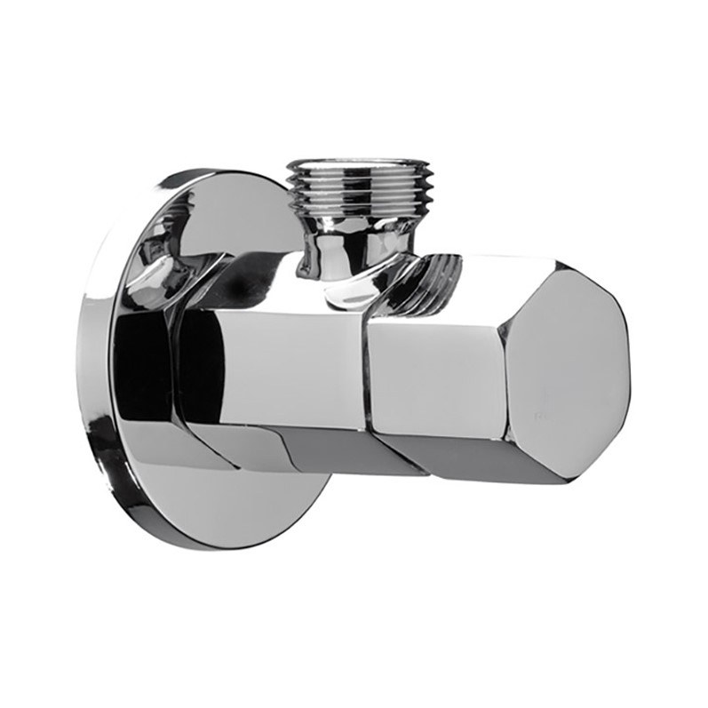 46000301CH#, angle valve, Chrome, Brass main body, zinc handle
SS 304 flange cup