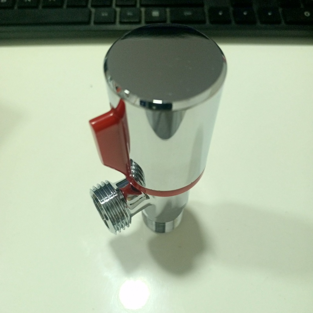 46002701RD#, angle valve, Chrome, Brass main body, zinc handle
SS 304 flange cup