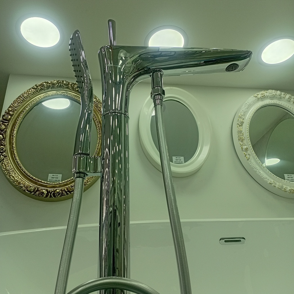 79462401CH#, Floor mounted bath mixer, Chrome