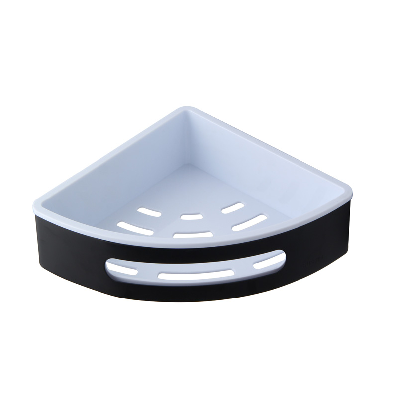 Corner Plastic Shelf Black - 48980002BYB