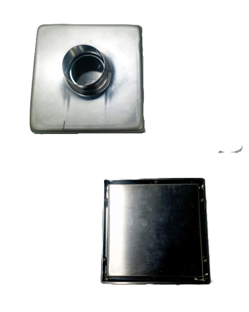 Floor Drain 47034700BN150X150X75X3mmOutlet size:Ø50mm