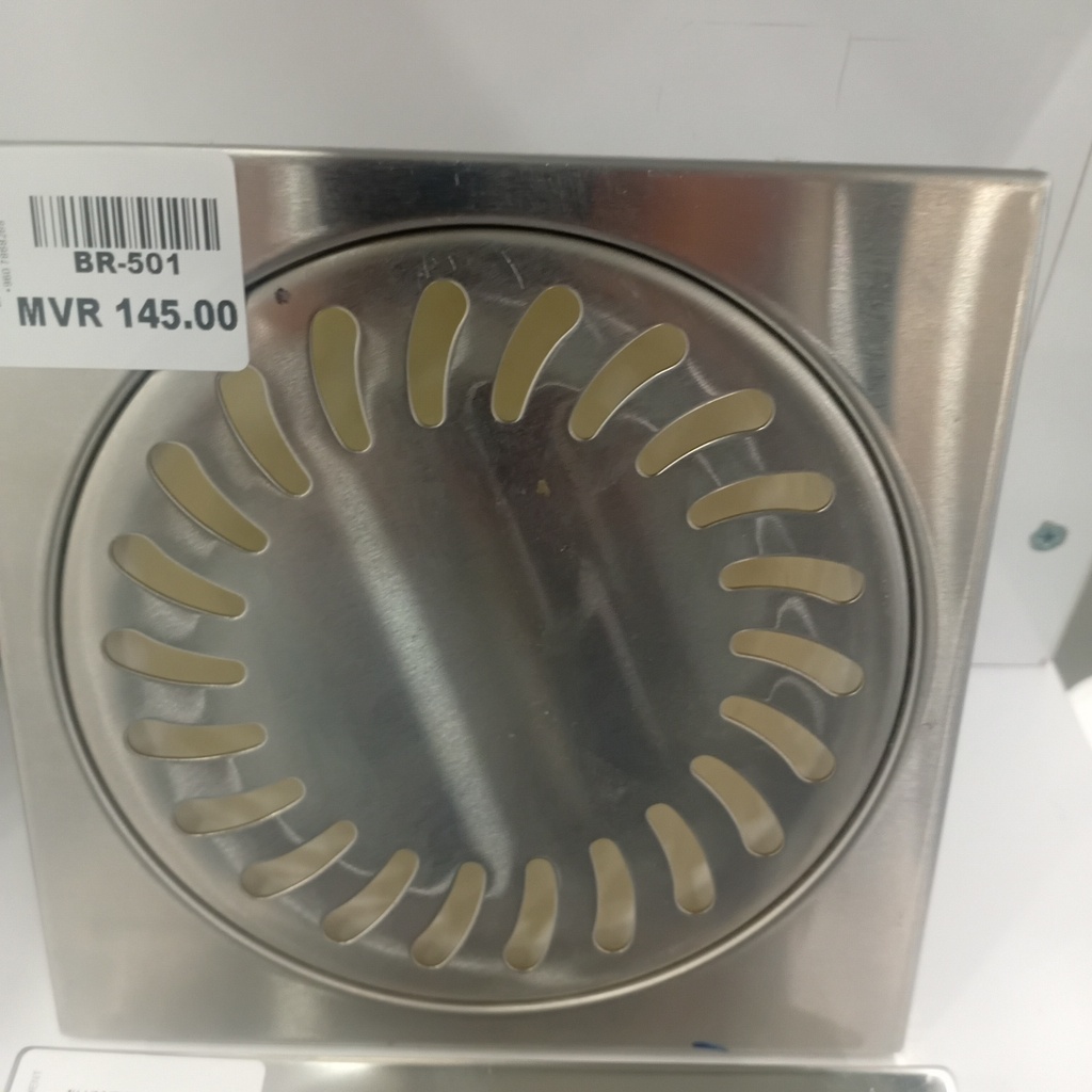 Floor Drain 47034500BN Size:150X150X60X1mmOutlet size:Ø120mm