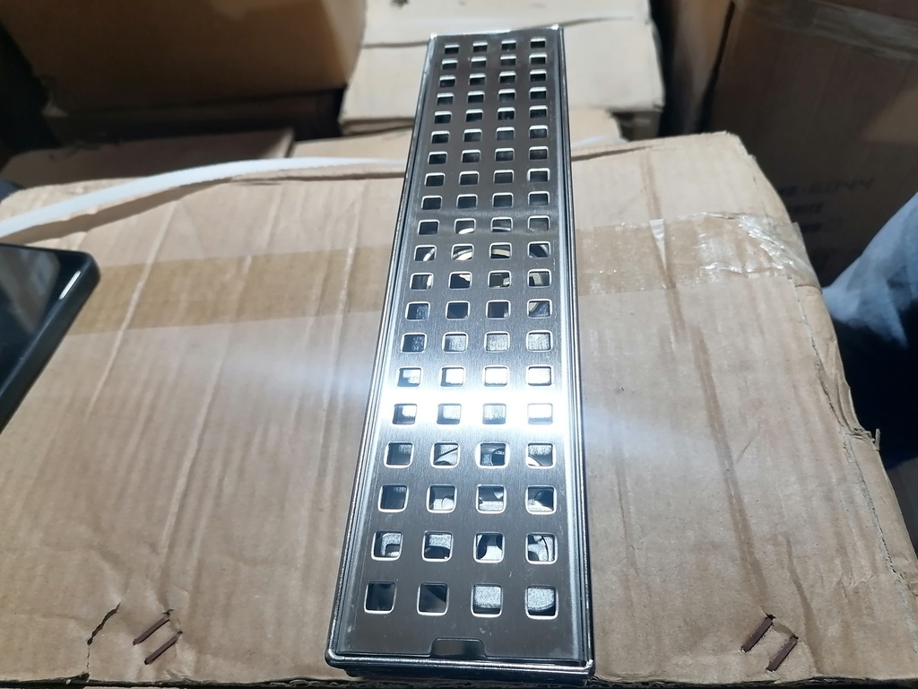 Floor Drain 6 - VIGA
"47035004BN-300
Size: 300x68x55X1mm Outlet size:Ø46mm"