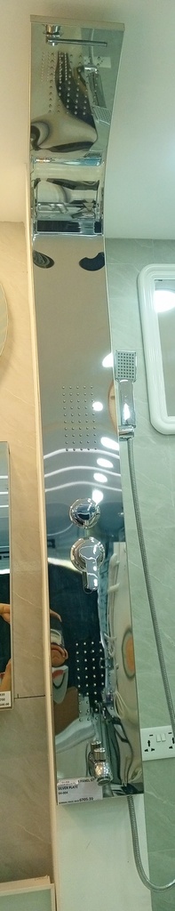 POLE SHOWER PANEL SS SILVER PLATE SH-004
Box Code: 90020