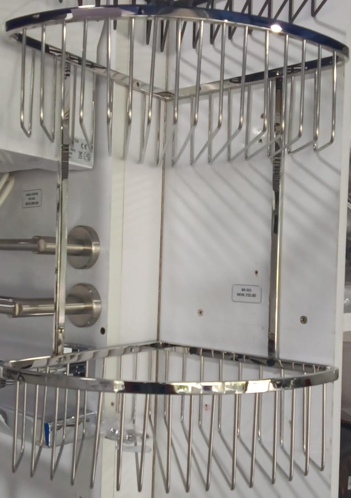 480725BN
Shampoo holder Brush nickel