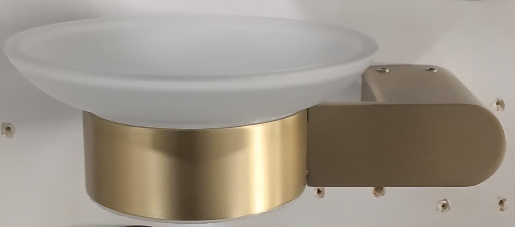 482104BGDSoap dish Brushed gold