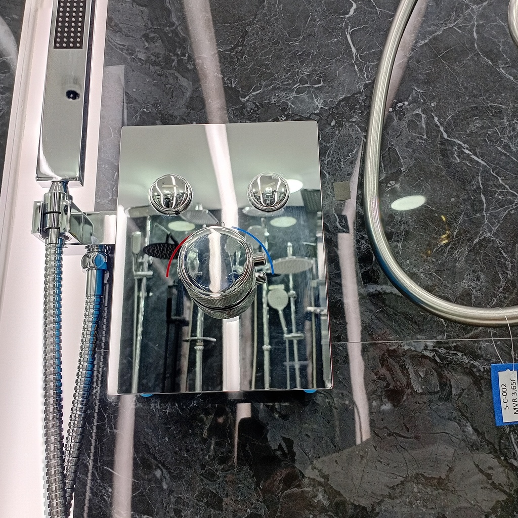 Thermostatic shower set 99701001CH#, 