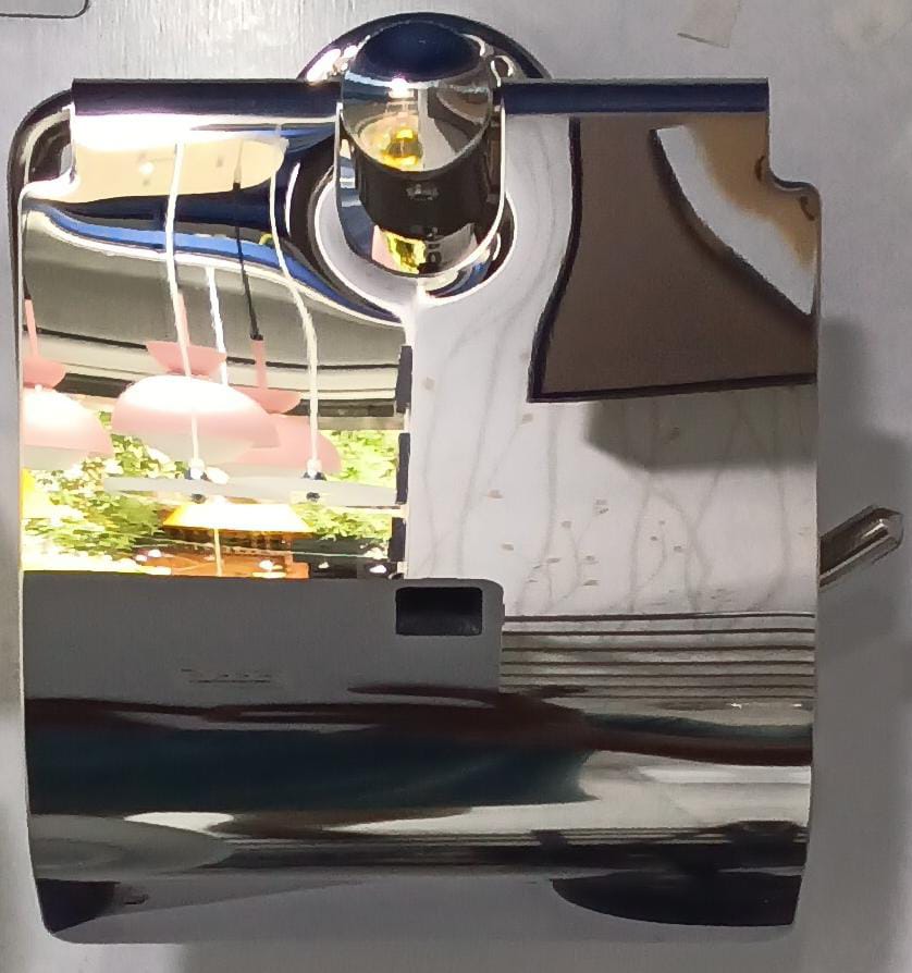 Tissue Holder - Width (mm) 138 mm.Length (mm) 66 mm.High (mm) 138 mm.Weight (kg) 0.22 kg.BOX CODE: A3-53