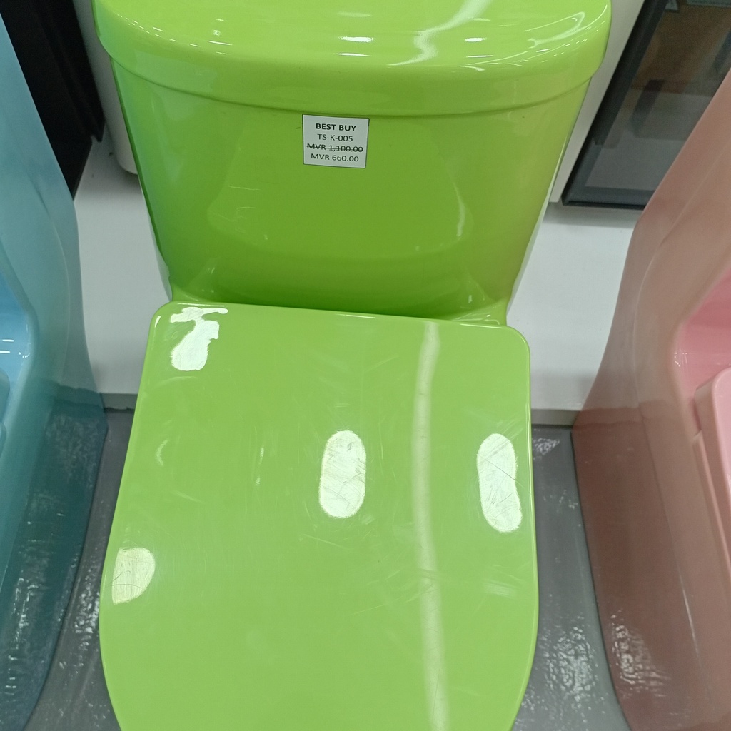 TOILET Seat  KIDSTS-K-005BOX CODE: BO-2001 GREEN