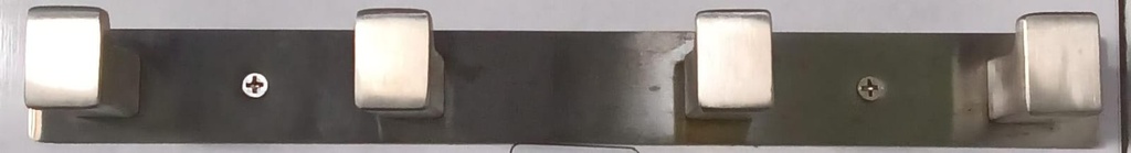 480934BN Four robe hook Brush nickel