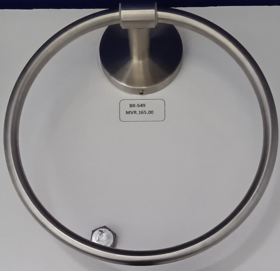 480808BN
Towel ring Brush nickel