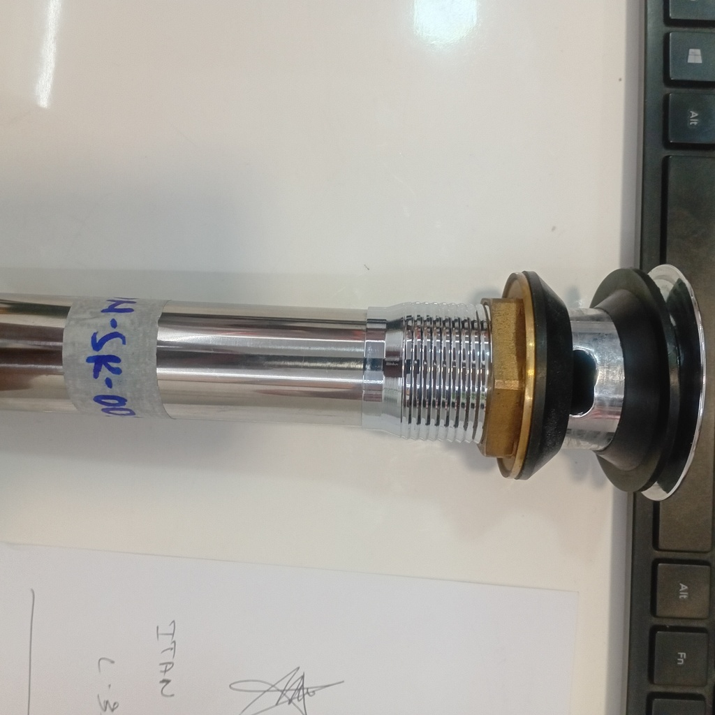 WASTING PLUG STAINLESS STEEL   7.5" X 1.5"
Box Code: A103-G