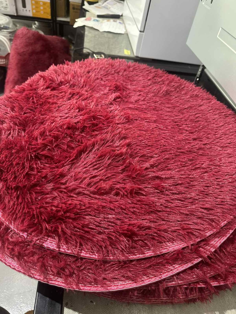 Polyester short hair about 2.5CM
